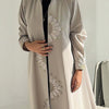 Embroidery Abaya Cardigan – Modest Eid Kaftan Robe