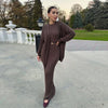Dress Sets Knit Women Two Piece Set