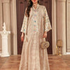 Multicolor Embroidered Sequin Abaya – Beige Eid Dress