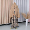 Eid Print Abaya Hijab Set – 2 Piece Cardigan Robe