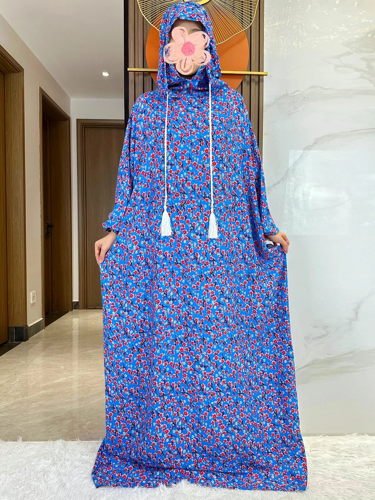New Ramadan Muslim Two Hats Abaya