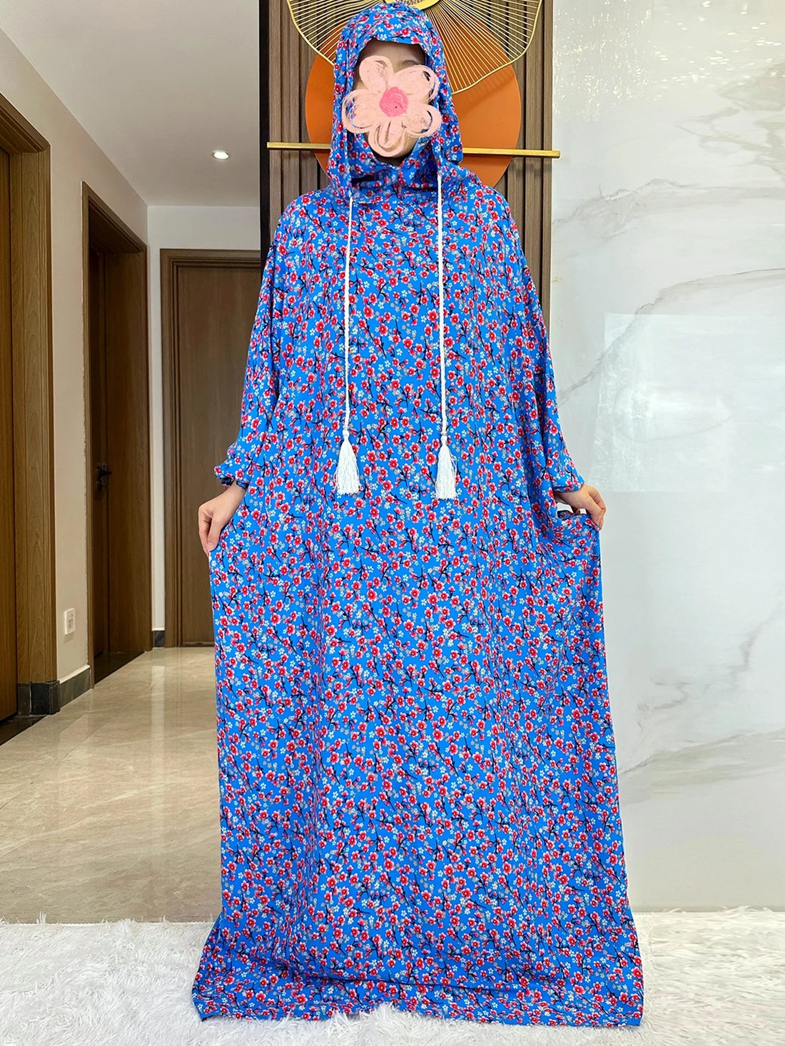New Ramadan Muslim Two Hats Abaya
