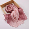 Luxury Two-Tone Gradient Satin Hijab – Elegant Shimmering Headscarf