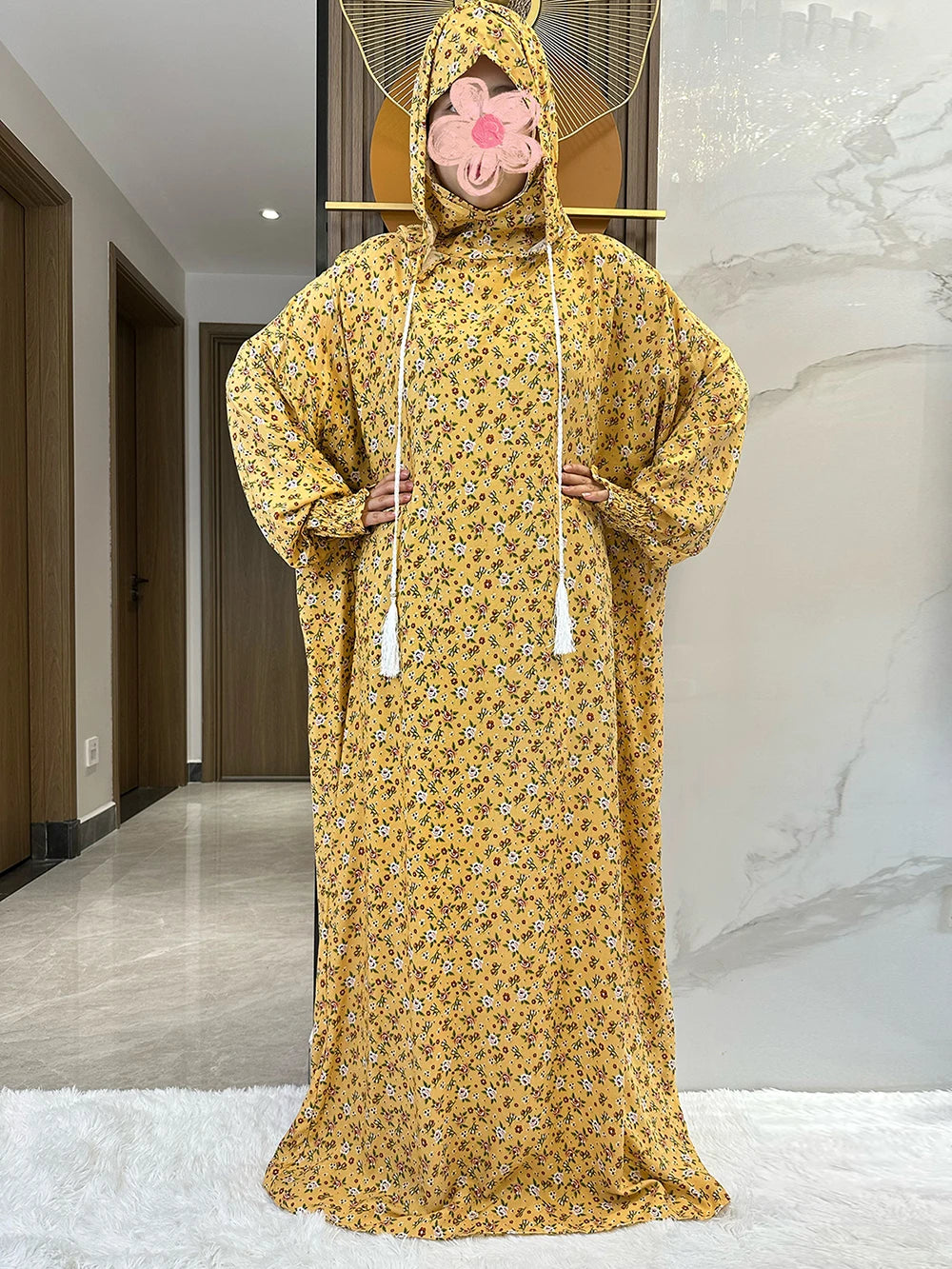 New Ramadan Muslim Two Hats Abaya