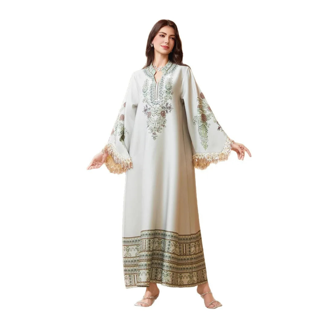 Tassel Kaftan Abaya – Eid Party Dress