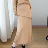 Autumn and Winter New 100% Cashmere Skirt Women's High Waist Skirt