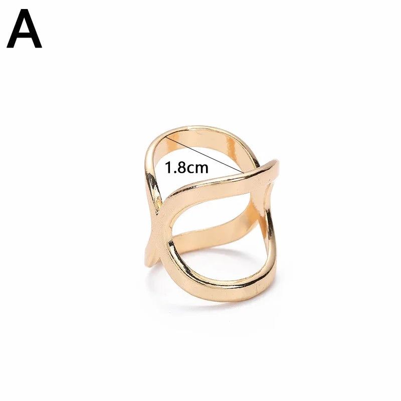 X-Shape Scarf Clip Brooch – Elegant Metal Shawl Buckle for Women