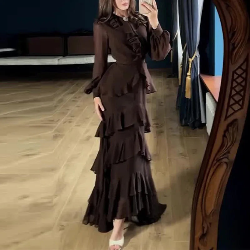 Fashion Long Sleeve Women's Autumn Dress