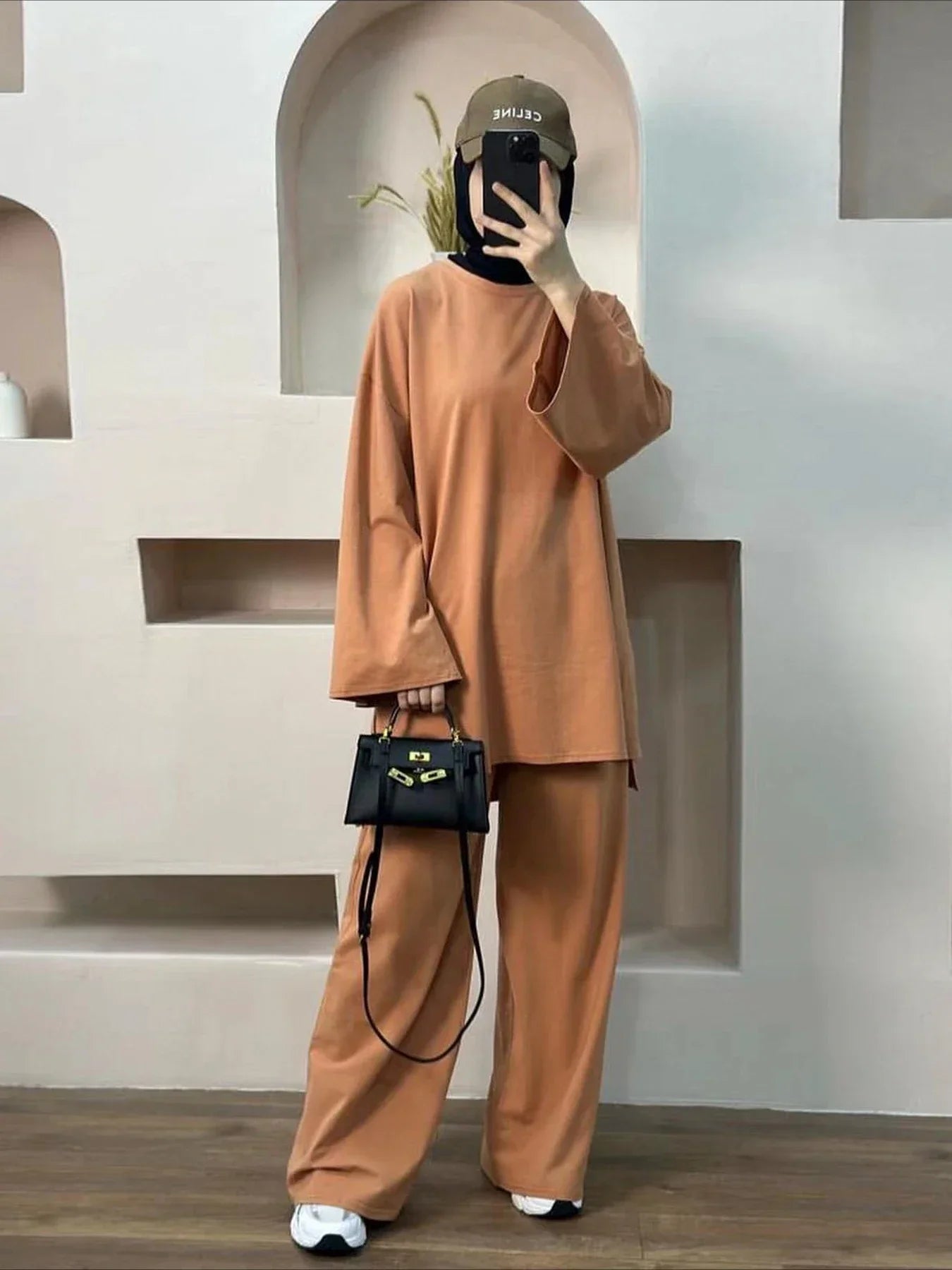 Two Piece Set Women Morocco Dubai Outfits
