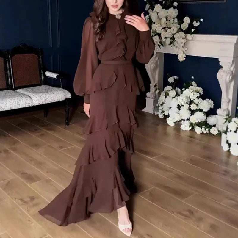 Fashion Long Sleeve Women's Autumn Dress