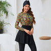 Summer Beach Muslim Women Burkini With Shawl Modest Swimming Suit