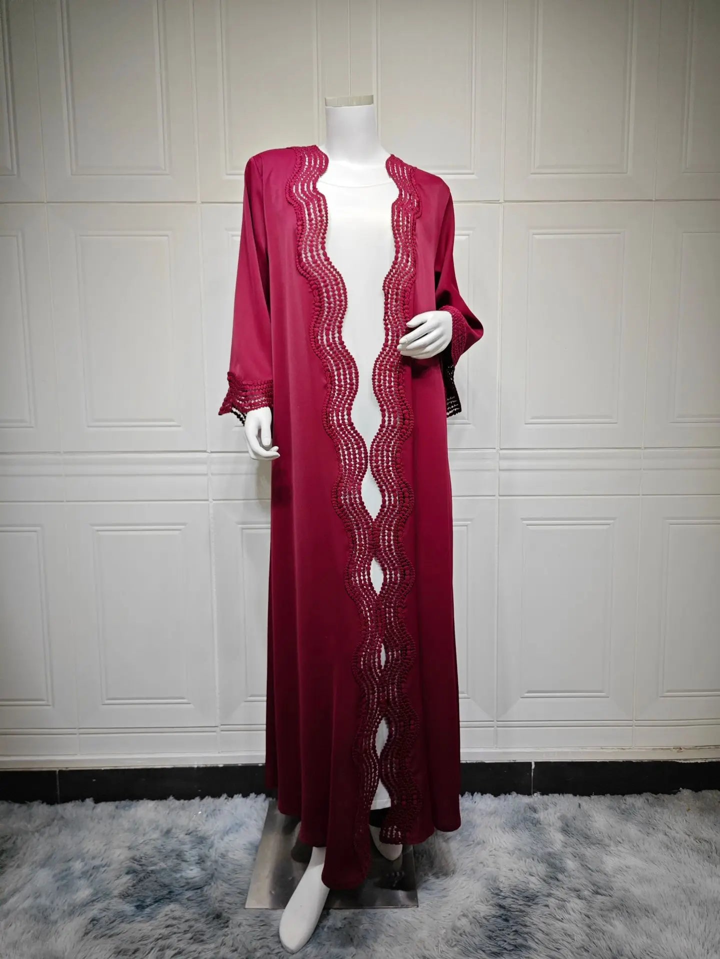 Dubai Open Abaya – Casual Maxi Kaftan Dress