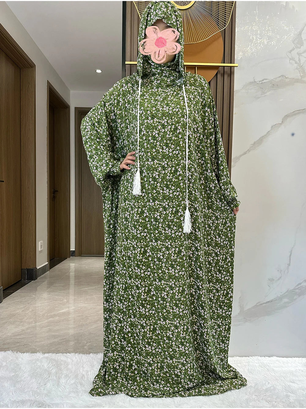 New Ramadan Muslim Two Hats Abaya