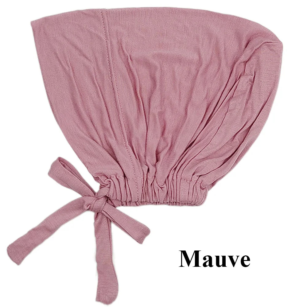 Soft Modal Inner Hijab Cap – Islamic Underscarf Bonnet