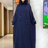 Latest Ramadan Soft Cotton Prayer Abaya Double Hats