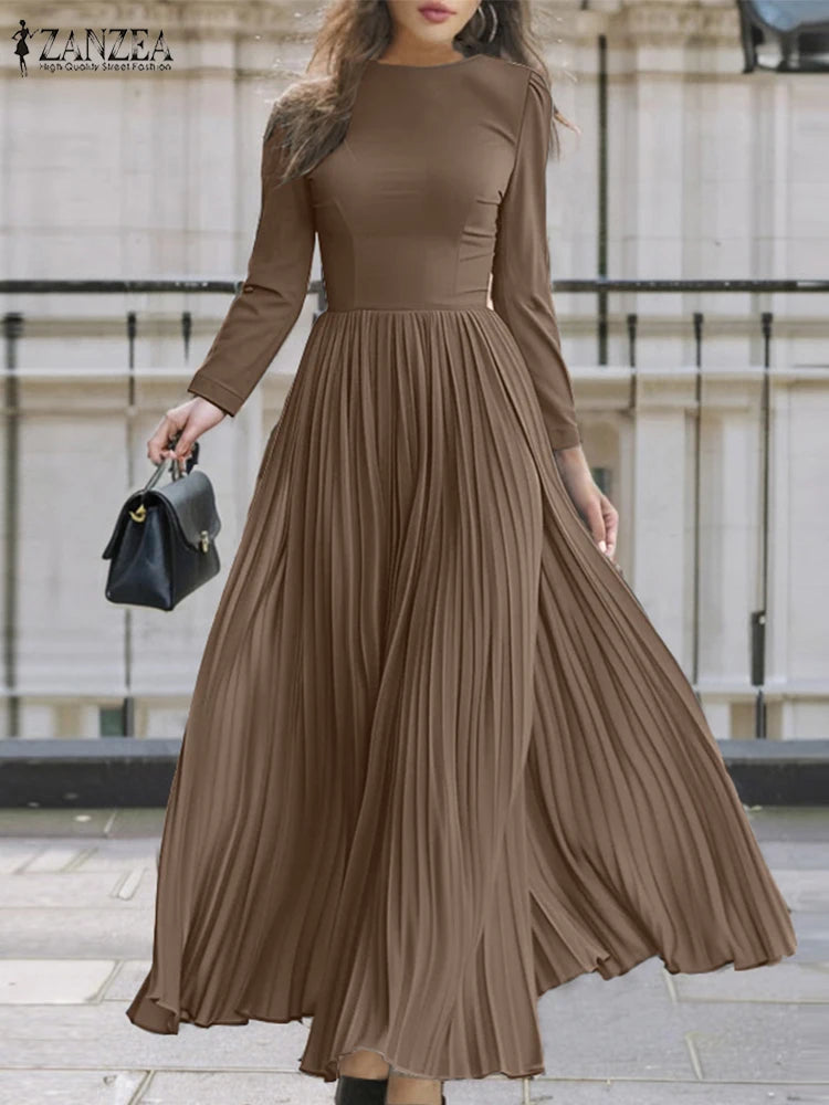 Fashion Autumn Long Sleeve Party Work Dress
