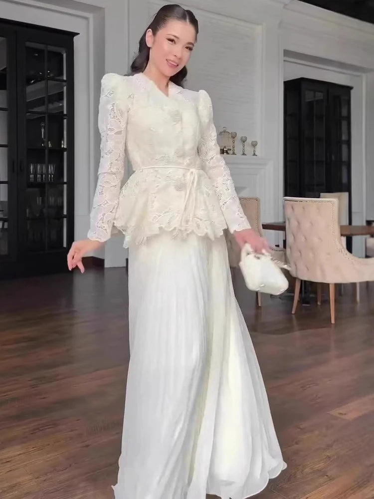 Women Two Piece Sets Skirt Set