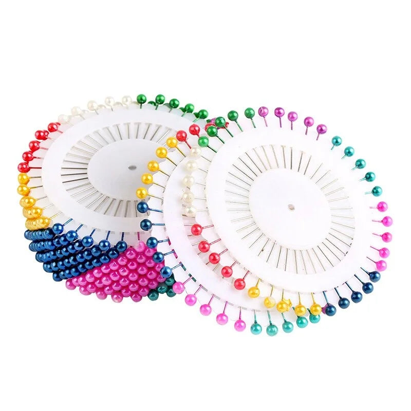 Pearl Head Sewing Pins – 480pcs Craft and Quilting Pin Box
