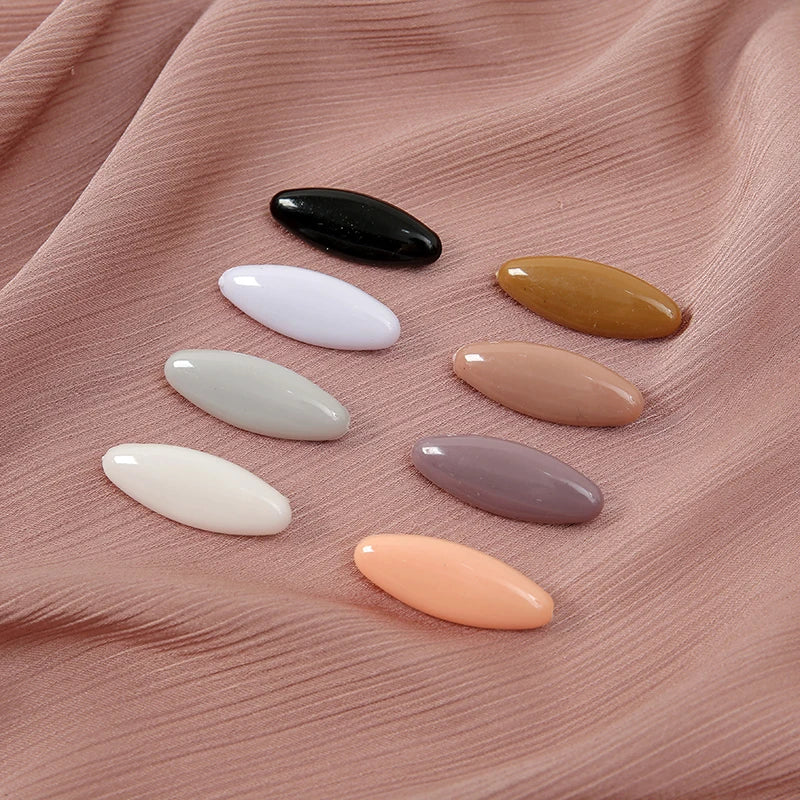 Colorful Hijab Pin Brooches – Fashion Scarf Clips