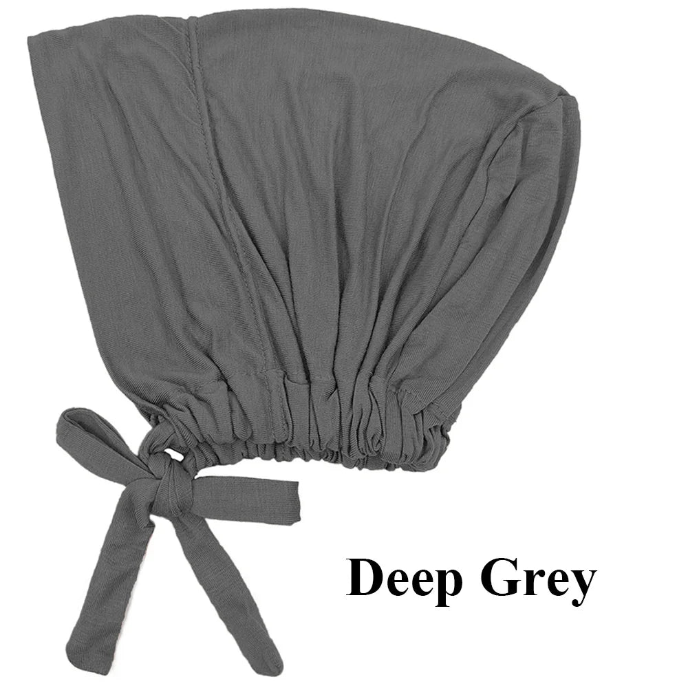 Soft Modal Inner Hijab Cap – Islamic Underscarf Bonnet