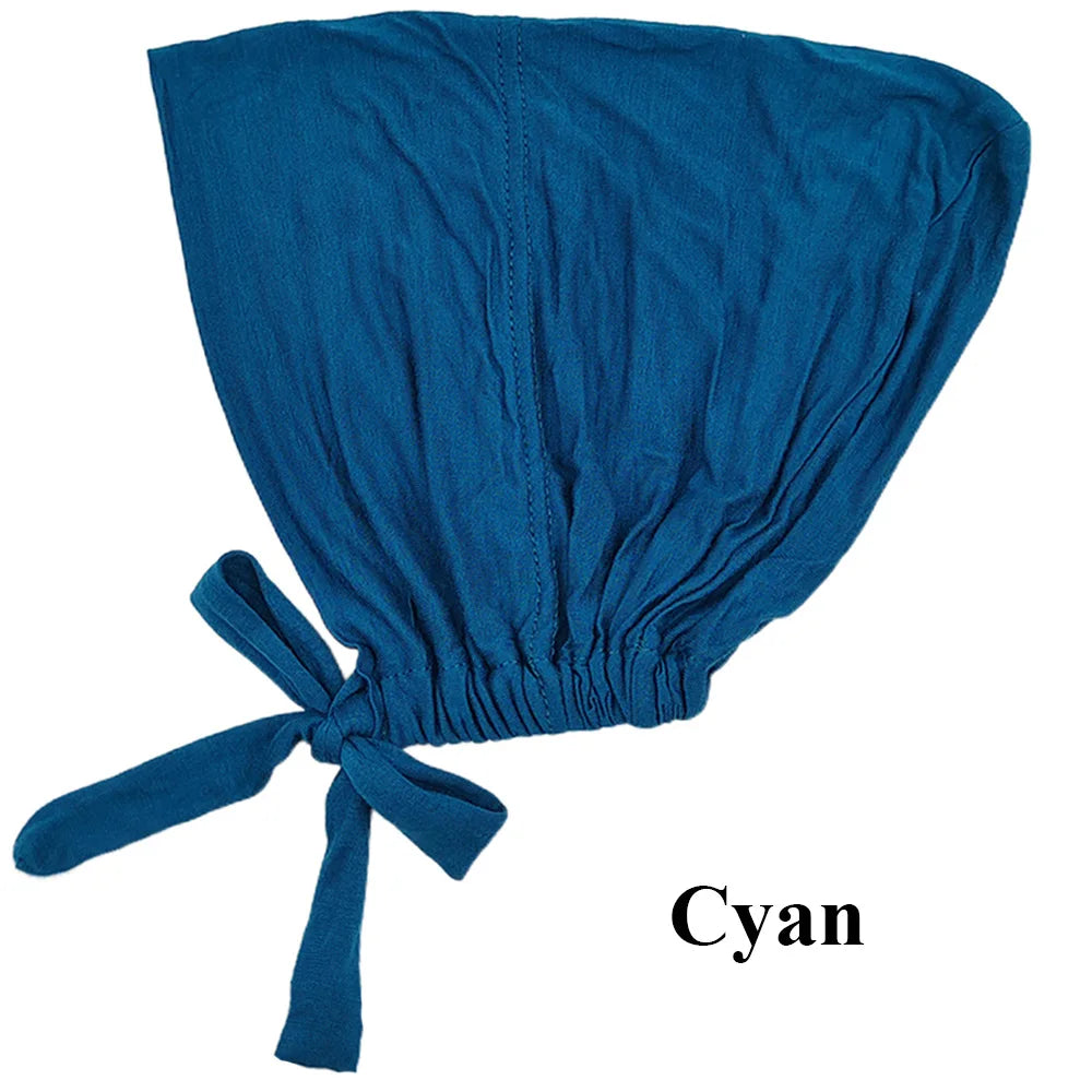 Soft Modal Inner Hijab Cap – Islamic Underscarf Bonnet