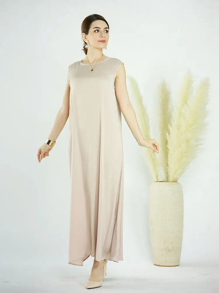 White Ramadan African Dresses Islamic Clothing For Women