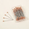 100-Piece Hijab Pin Set – Slim Alloy Scarf Pins for Women