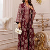 Black Embroidered Abaya – Gold Detail Formal Dress