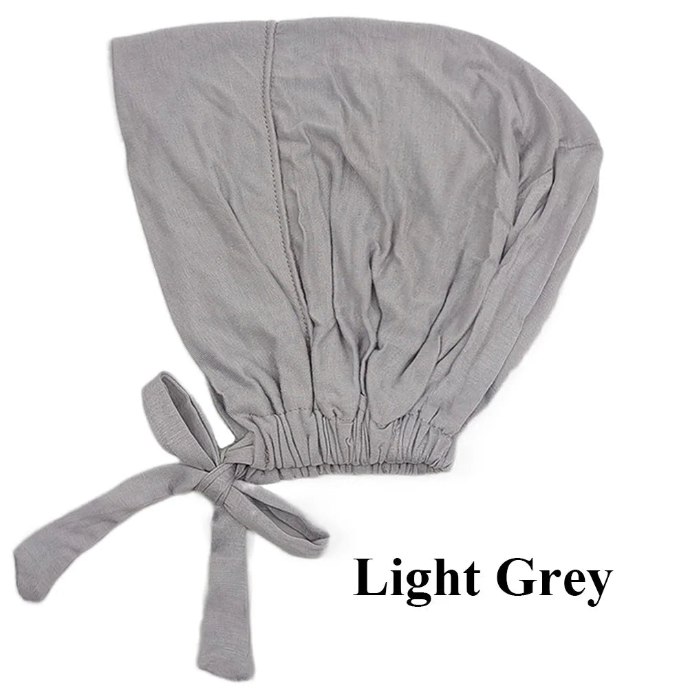 Soft Modal Inner Hijab Cap – Islamic Underscarf Bonnet
