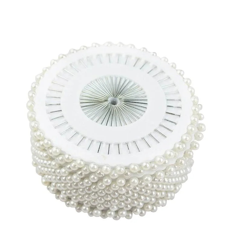 Pearl Head Sewing Pins – 480pcs Craft and Quilting Pin Box