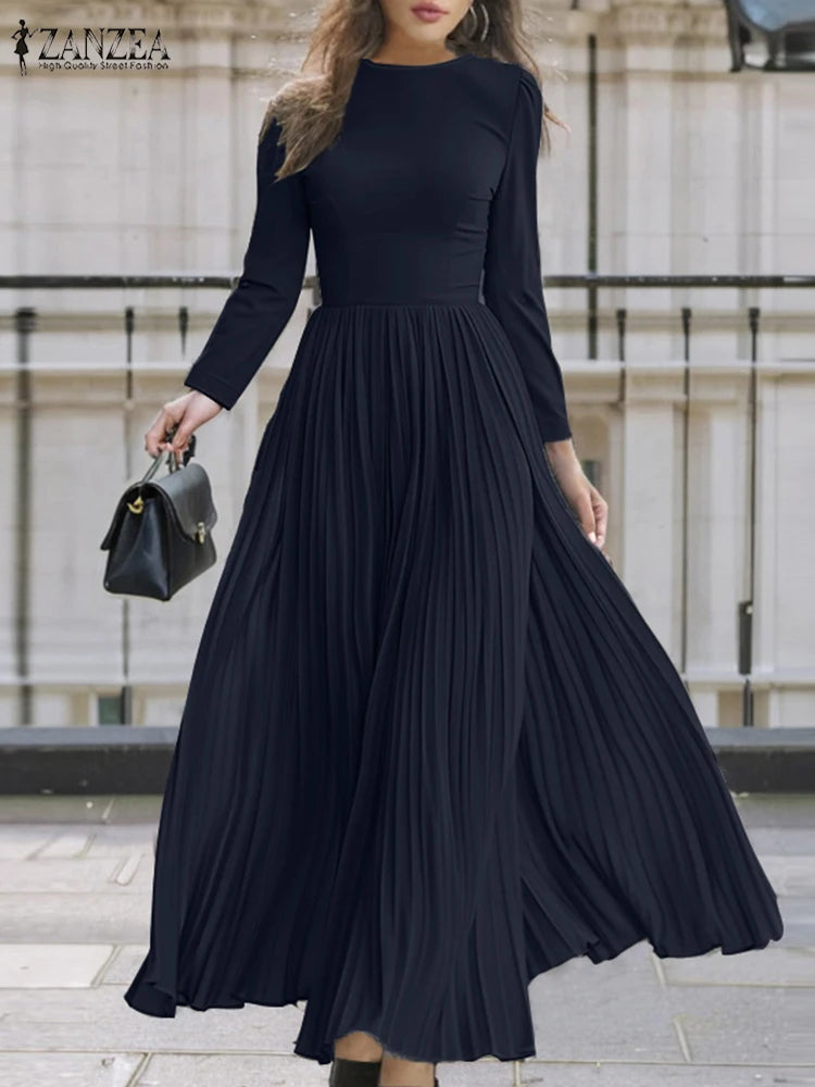 Fashion Autumn Long Sleeve Party Work Dress