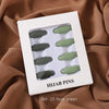 8-Piece Colorful Hijab Safety Pins – Secure Scarf Buckle & Brooch Set