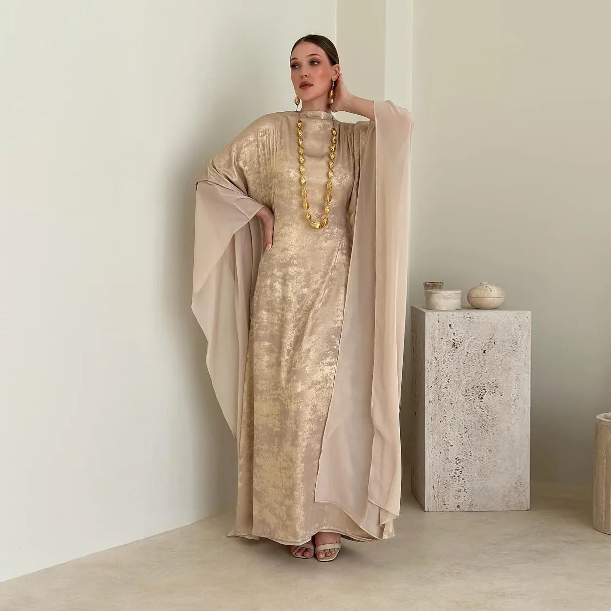 Eid Women Dress Muslim Abaya Vestidos Largos Party Caftan