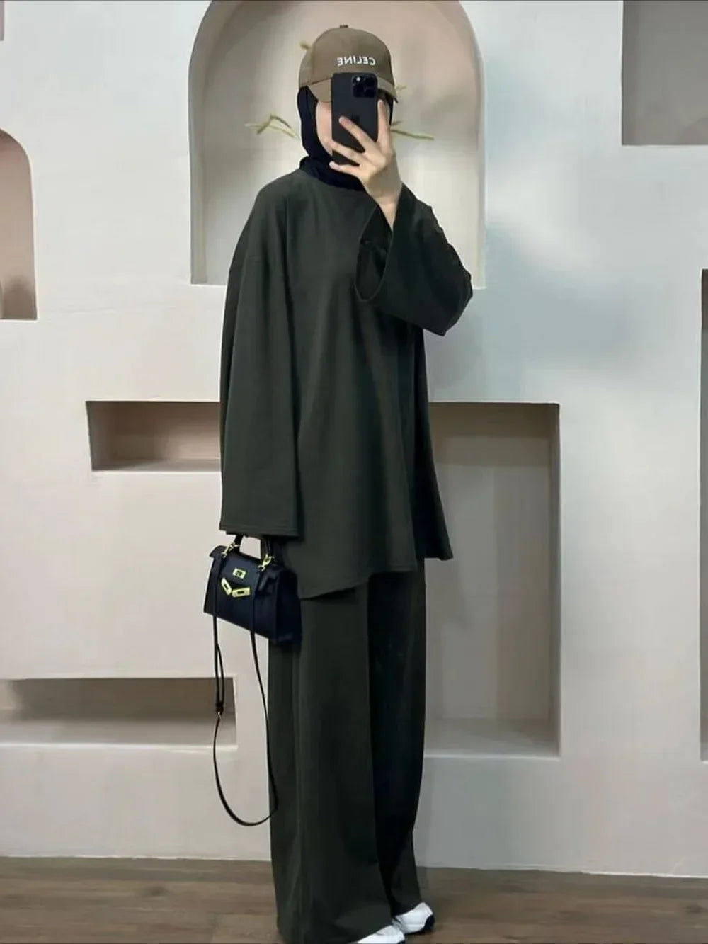 Two Piece Set Women Morocco Dubai Outfits