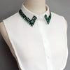 High-Quality Luxury Bling Rhinestone Detachable Collar