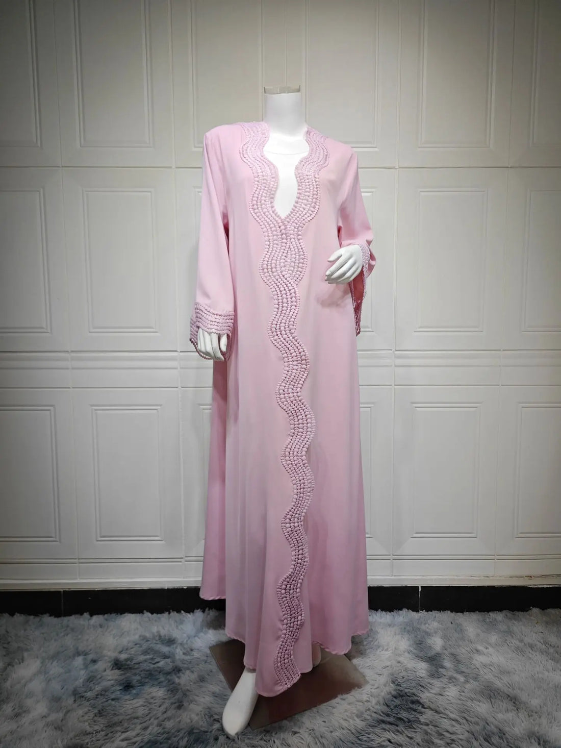 Dubai Open Abaya – Casual Maxi Kaftan Dress