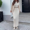 Dress Sets Knit Women Two Piece Set