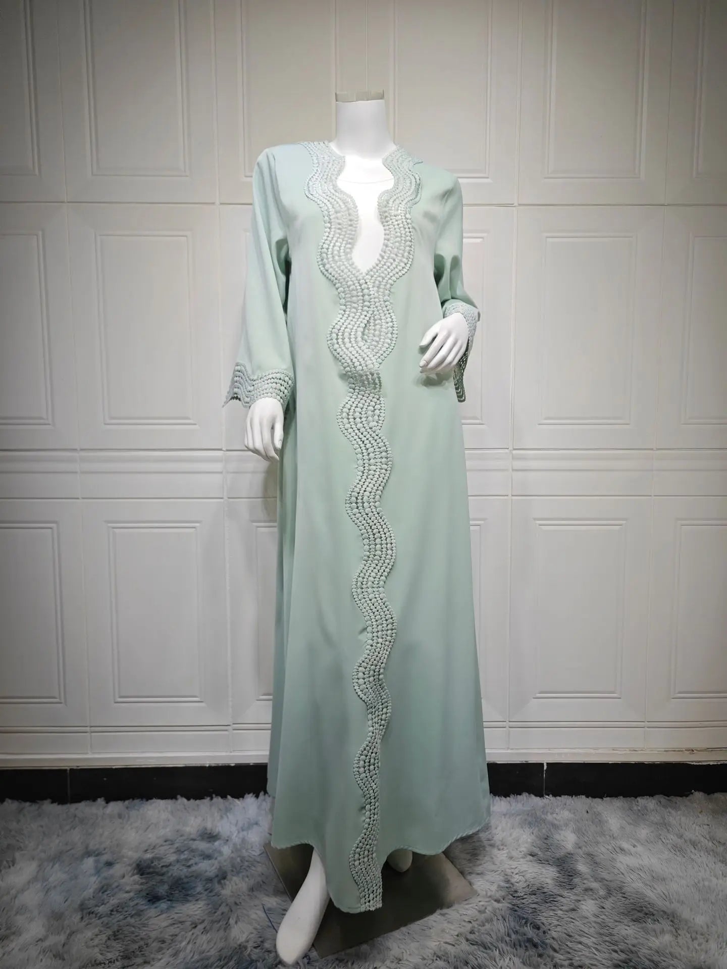 Dubai Open Abaya – Casual Maxi Kaftan Dress
