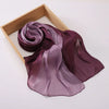 Luxury Two-Tone Gradient Satin Hijab – Elegant Shimmering Headscarf