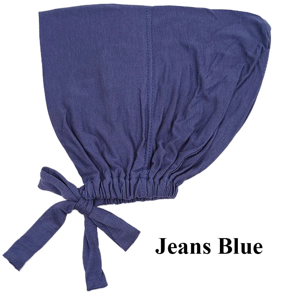 Soft Modal Inner Hijab Cap – Islamic Underscarf Bonnet