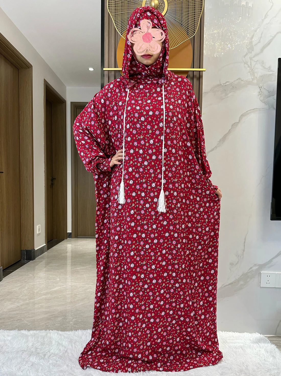 New Ramadan Muslim Two Hats Abaya
