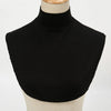 Womens Modal Turtleneck Fake Collar Islamic Hijab Extensions