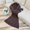 Women Two Piece Sets Skirt Set Turn Down Collar Lace Streetwear