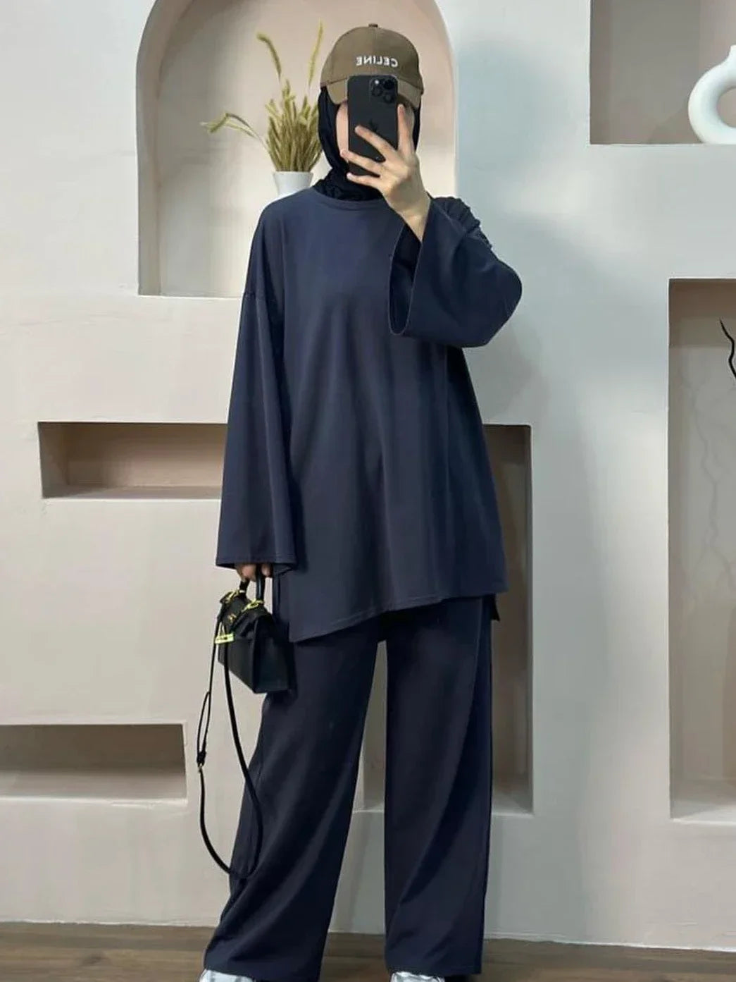 Two Piece Set Women Morocco Dubai Outfits