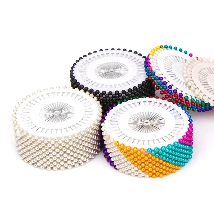 Pearl Head Sewing Pins – 480pcs Craft and Quilting Pin Box