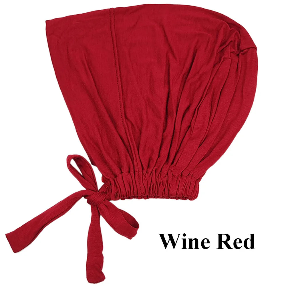 Soft Modal Inner Hijab Cap – Islamic Underscarf Bonnet