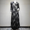 Women Open Abaya Cardigan – Long Arab Robe for Eid