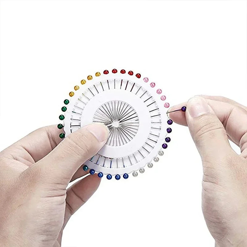 Pearl Head Sewing Pins – 480pcs Craft and Quilting Pin Box