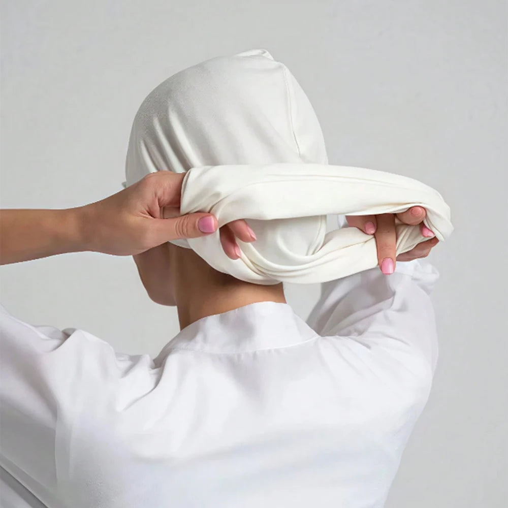 Instant Hijab Woman Muslim Underscarf Caps