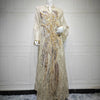 Sequin Embroidered Kaftan Abaya – Eid Party Dress